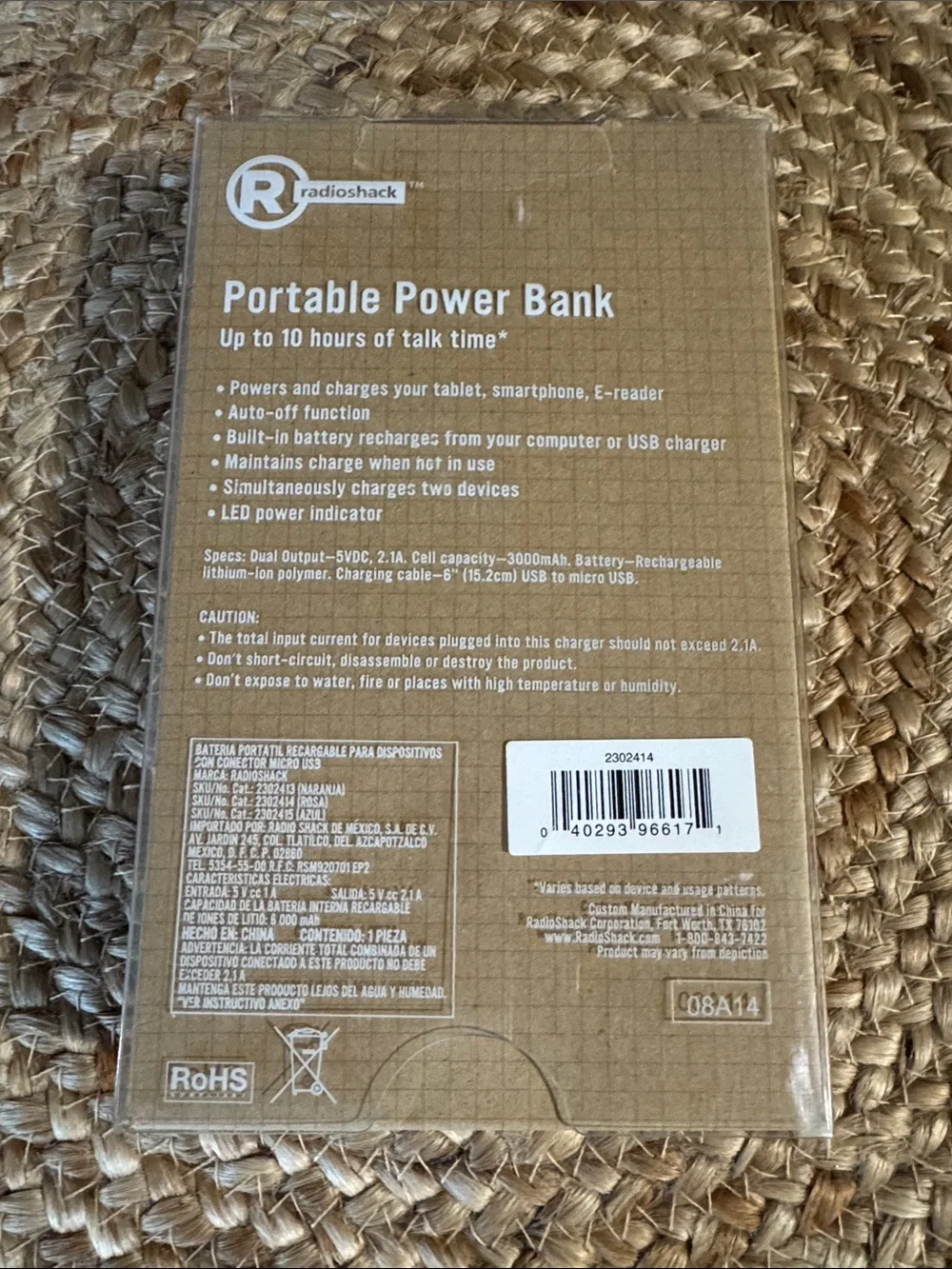 POWER IT Pink Portable Power Bank